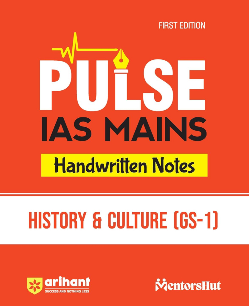 Arihant Pulse Ias Mains Handwritten Notes History Culture English