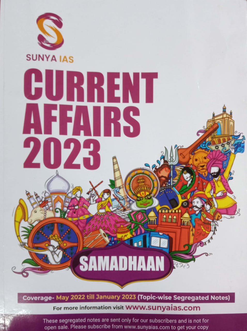 SUNYA IAS Current Affairs 2023 (May 2022 to January 2023)[English Medium]