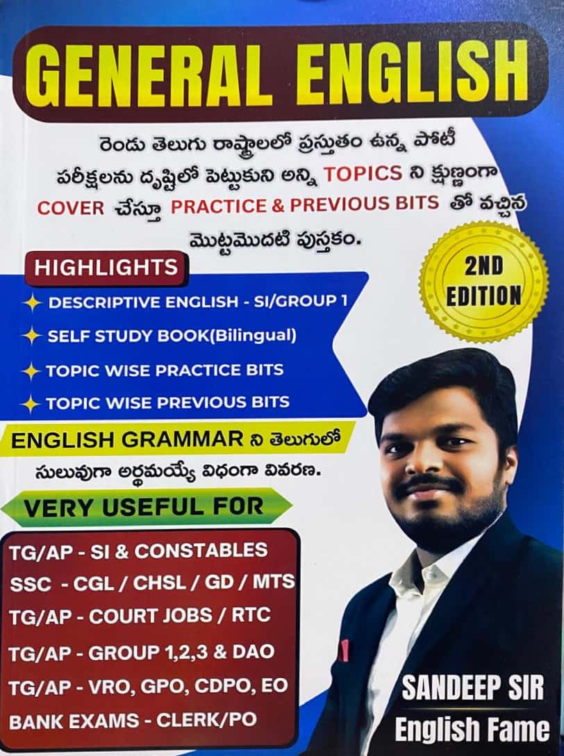 General English Complete Grammar & Vocabulary By Sandeep Sir