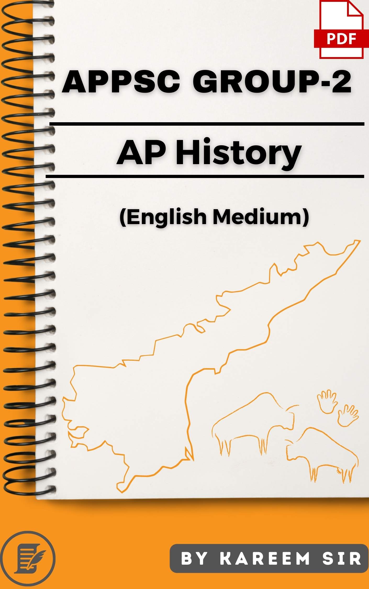 APPSC Group-2 Andhra Pradesh (AP) History by Kareem (Handwritten Class Notes)