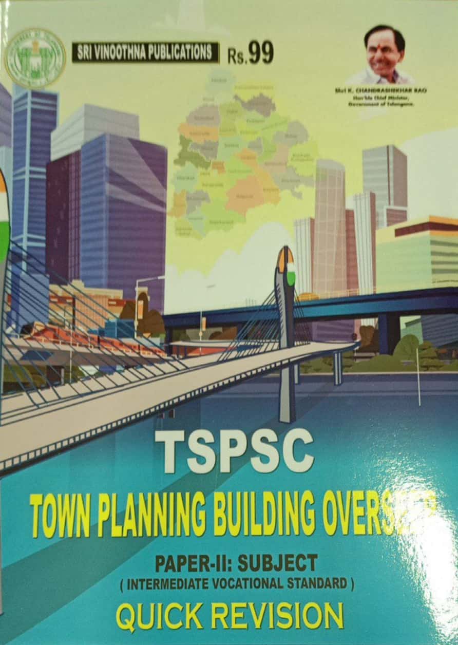 TSPSC TOWN PLANNING BUILDING OVERSEER PAPER 2 SUBJECT QUICK REVISION [ENGLISH MEDIUM] VINOOTHNA 2022 EDITION