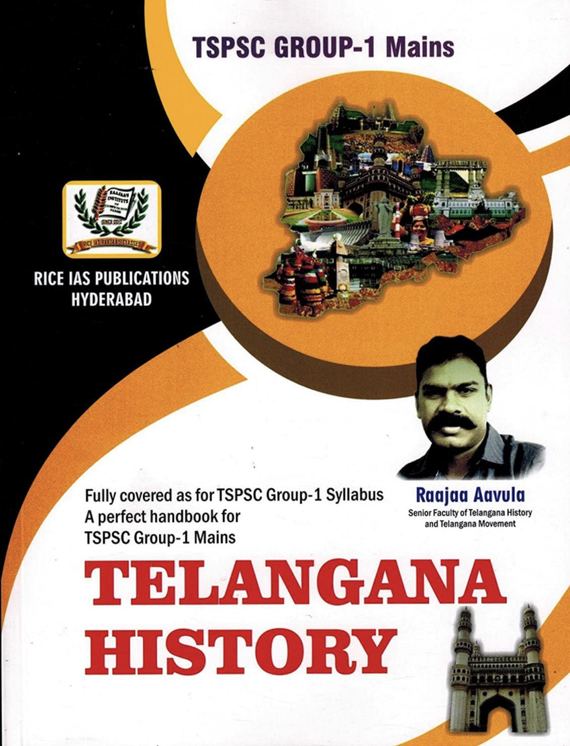 TSPSC Group I Mains Telangana History [ ENGLISH MEDIUM ] NOV 2022 Edition Raja Aavula