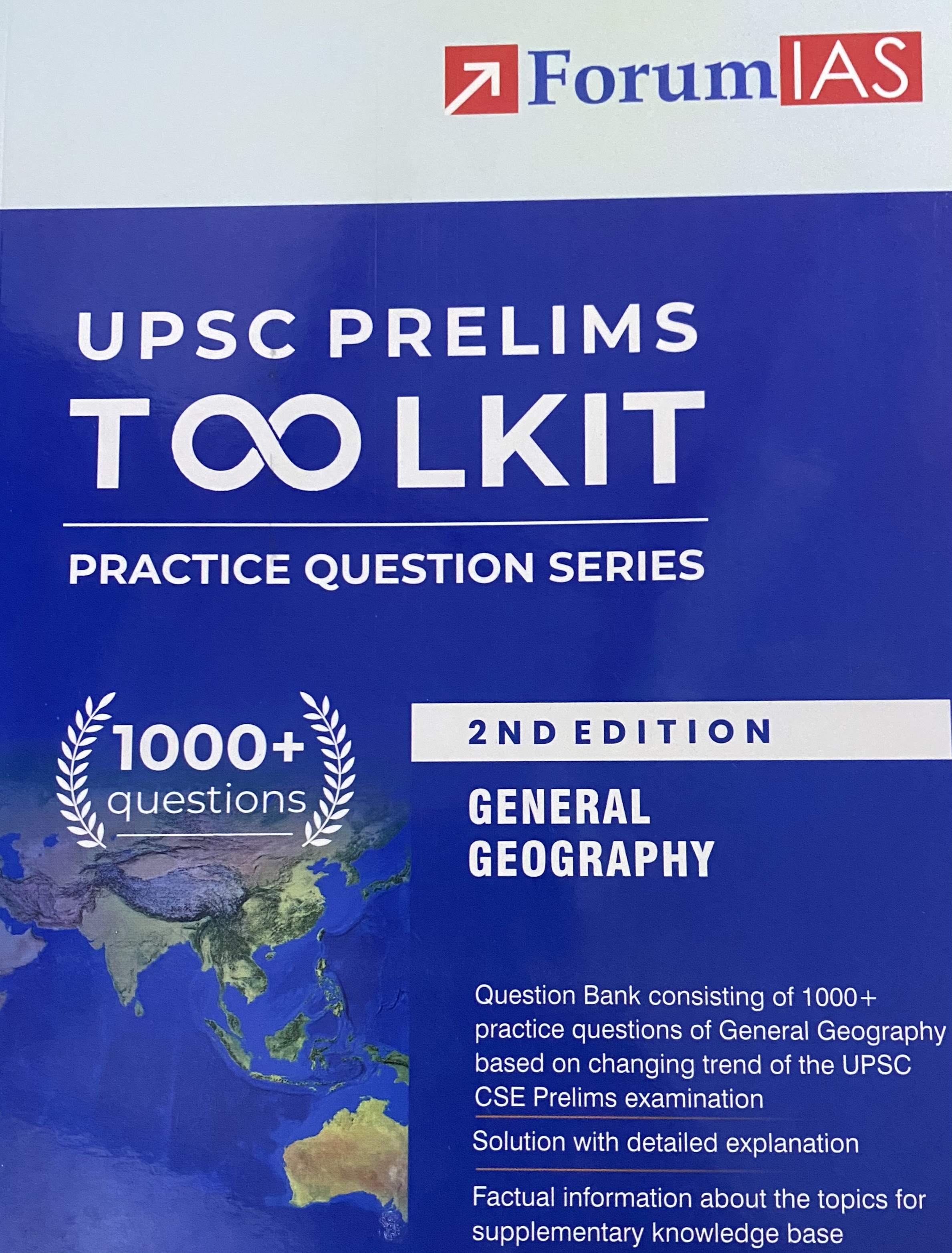 Forum IAS UPSC Prelims Toolkit General Geography Practice Question Bank [English Medium]