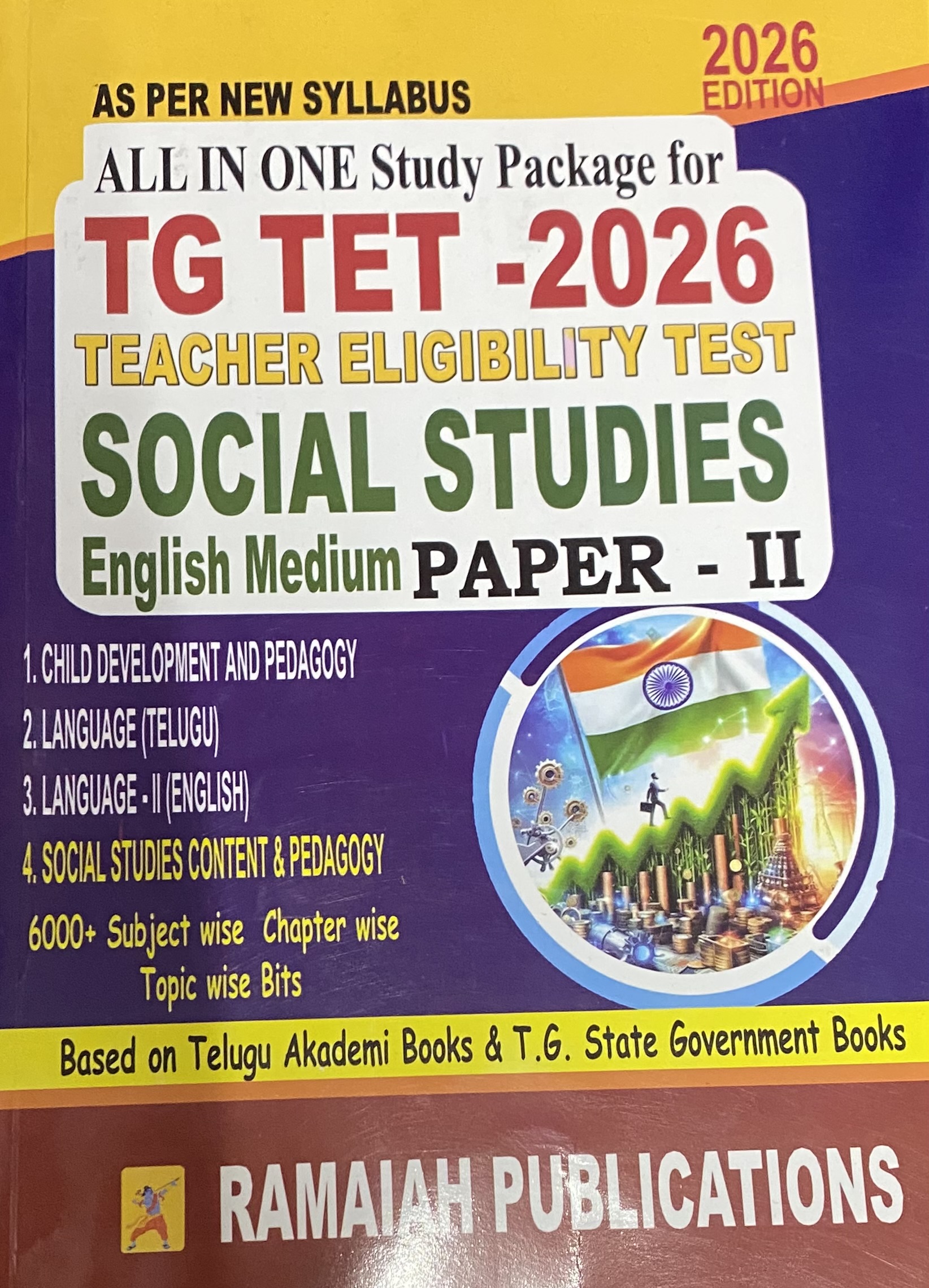 TG TET 2026 Social Studies Paper 2 By Ramaiah[English Medium]
