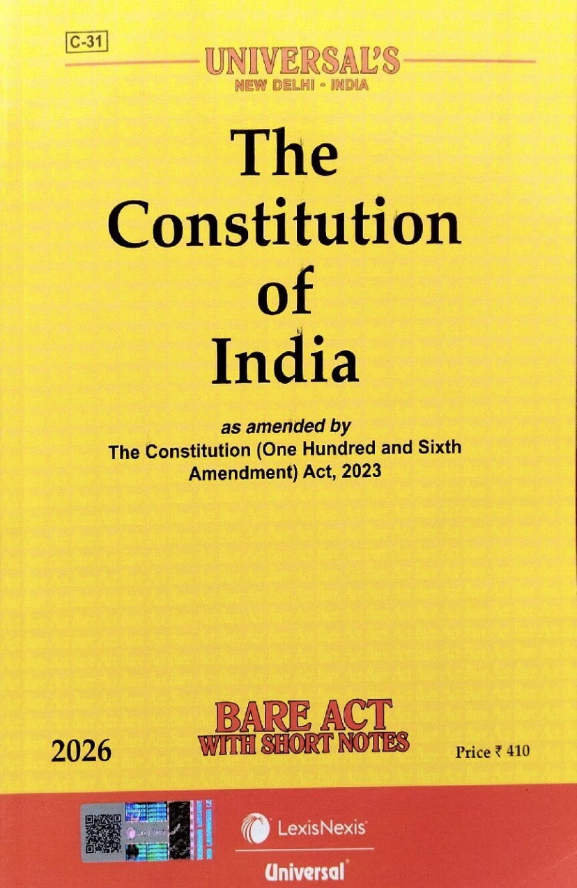 Universal’s LexisNexis The Constitution of India Bare Act[English Medium]