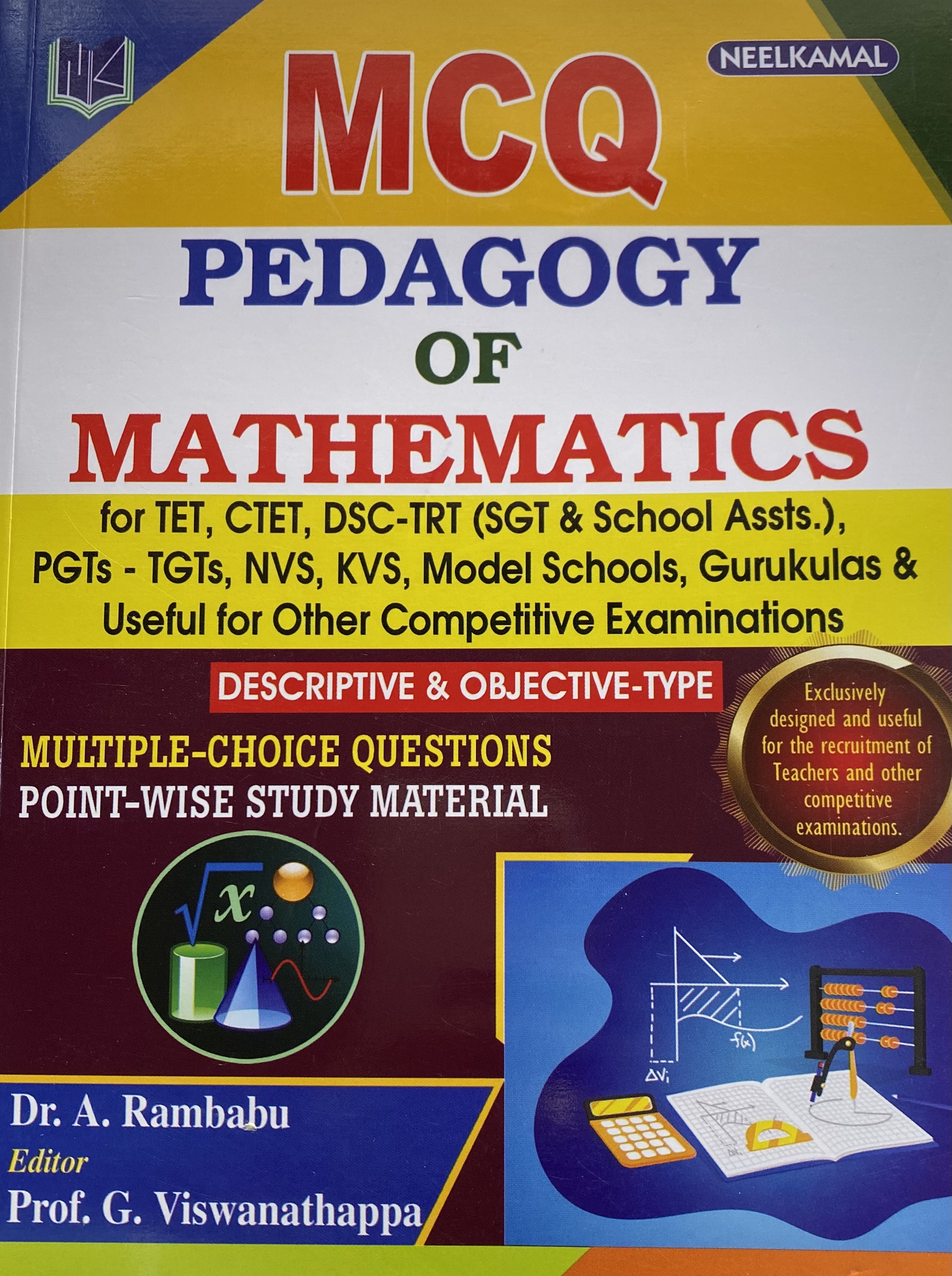 NEELKAMAL MCQ Pedagogy of Mathematics [English Medium]