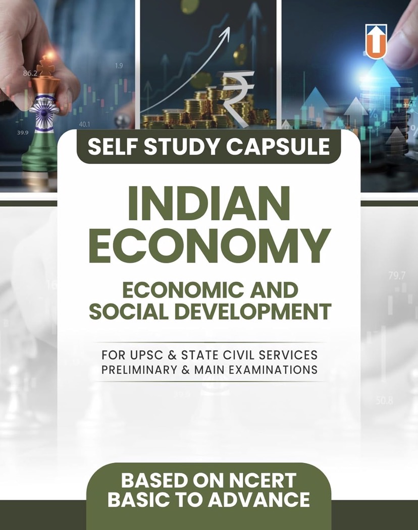 Unique Indian Economy Self Study Capsule NCERT-Based Basic to Advanced[English Medium]