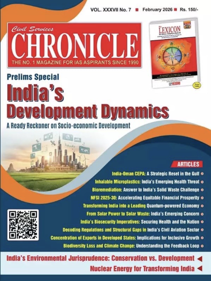 Civil Services Chronicle February 2026 Monthly Edition [English Medium]