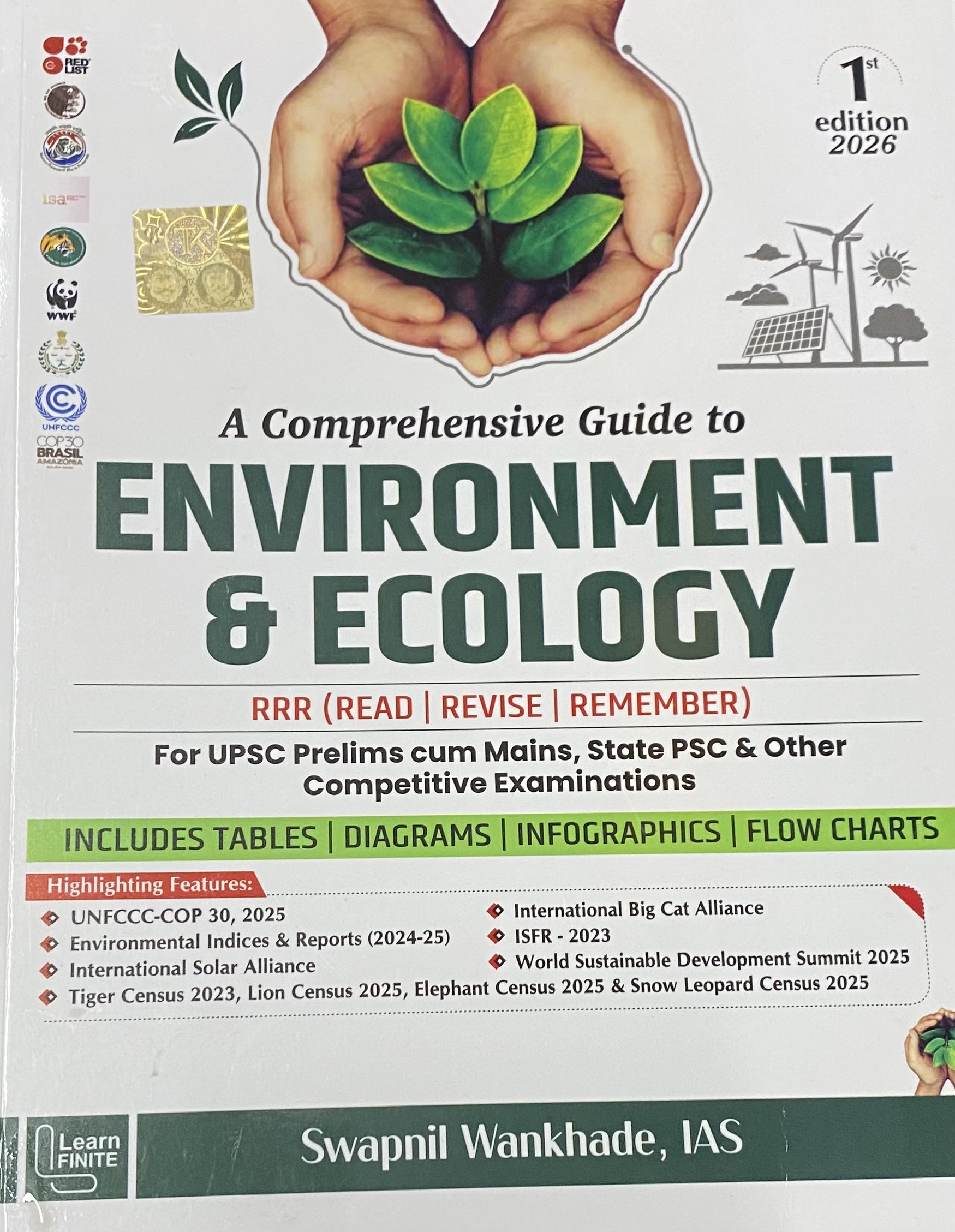 A Comprehensive Guide to Environment & Ecology by Swapnil Wankhade, IAS[English Medium]