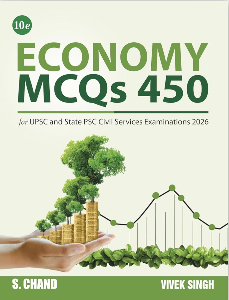 Economy MCQs 450 Book for UPSC & State PSC Examinations By Vivek Singh[English Medium]