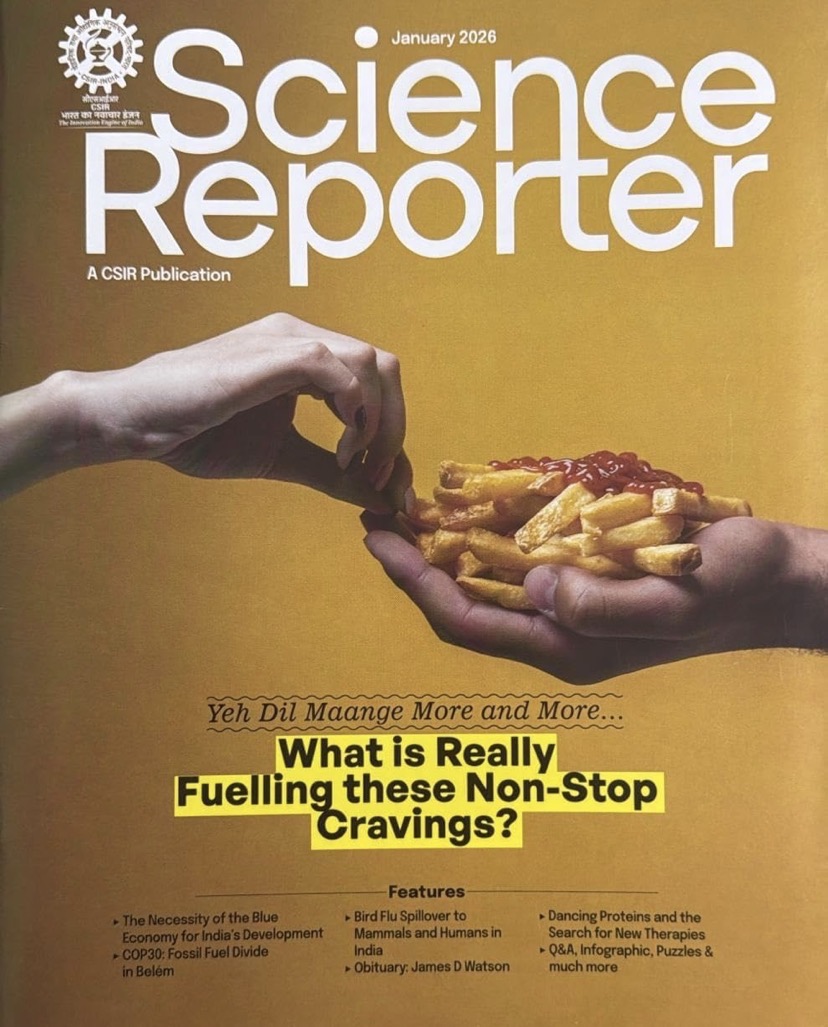 Science Reporter January 2026 Monthly Edition[English Medium]