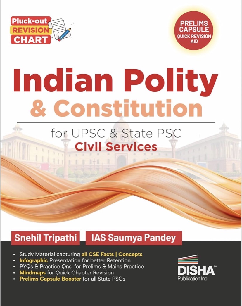 Disha Indian Polity & Constitution for UPSC & State PSC Civil Services[English Medium]