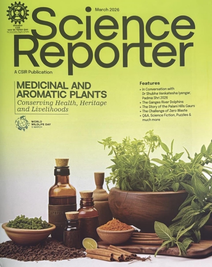 Science Reporter March 2026 Monthly Edition[English Medium]