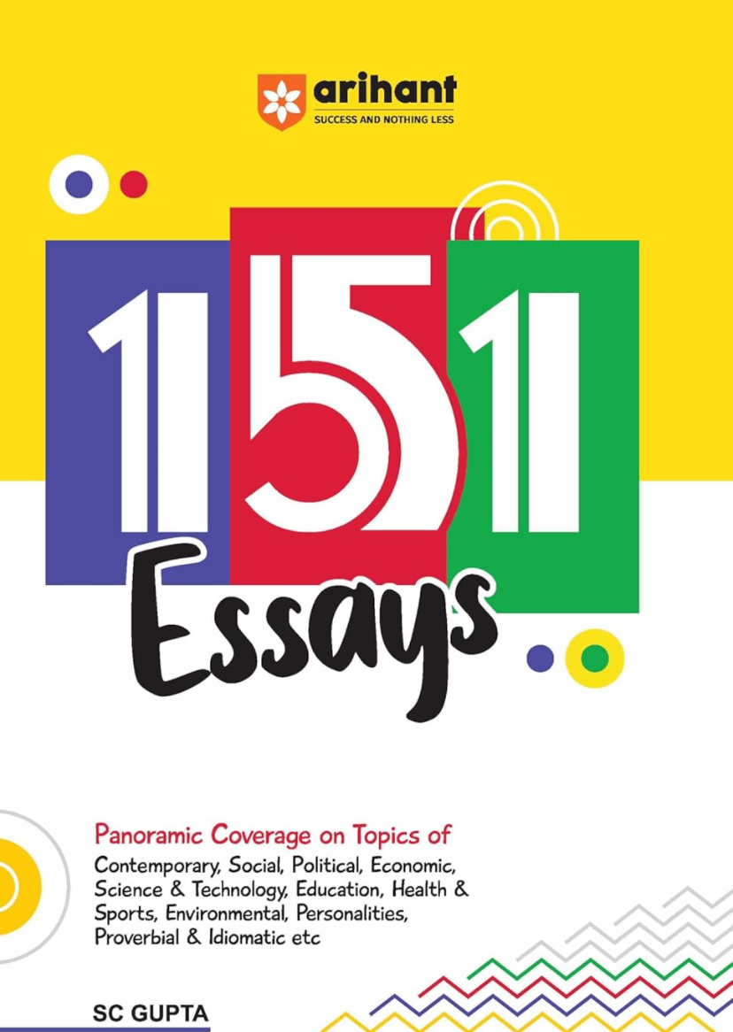 arihant 151 essay book pdf free download