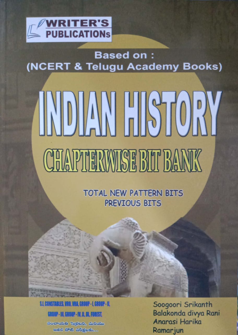 Indian History Chapterwise Bit bank [English Medium] Writers