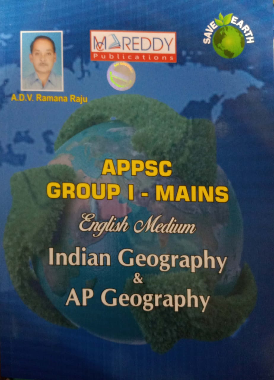 APPSC Group-1 Mains India and AP Geography[English Medium]March 2023Ed MC Reddy