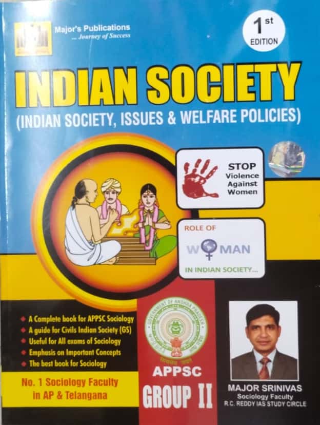 APPSC Group 2 Indian Society[English Medium]May 2023Ed Major