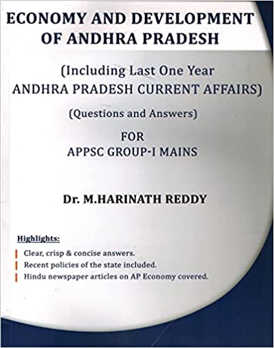 APPSC Group I Mains Economy and Developement Of Andhra Pradesh ( Question and Answers ) [ ENGLISH MEDIUM ]Dr M Harinath Reddy