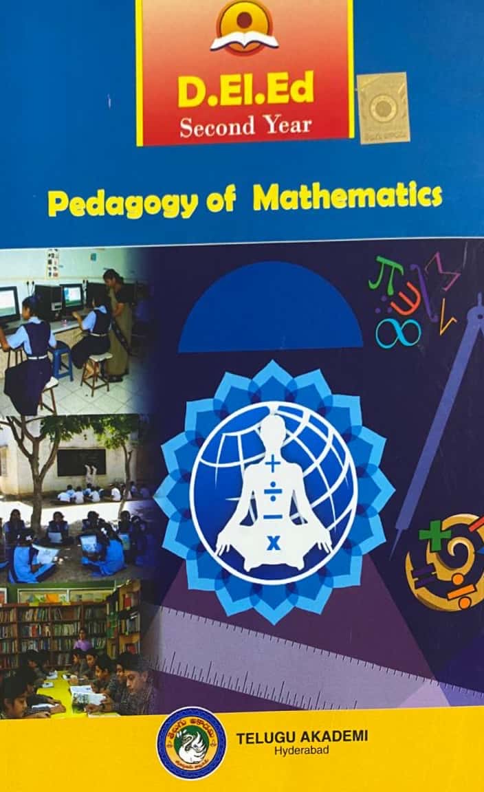 D.El.Ed 2nd Second Year Pedagogy of Mathematics By Telugu Akademi[English Medium]