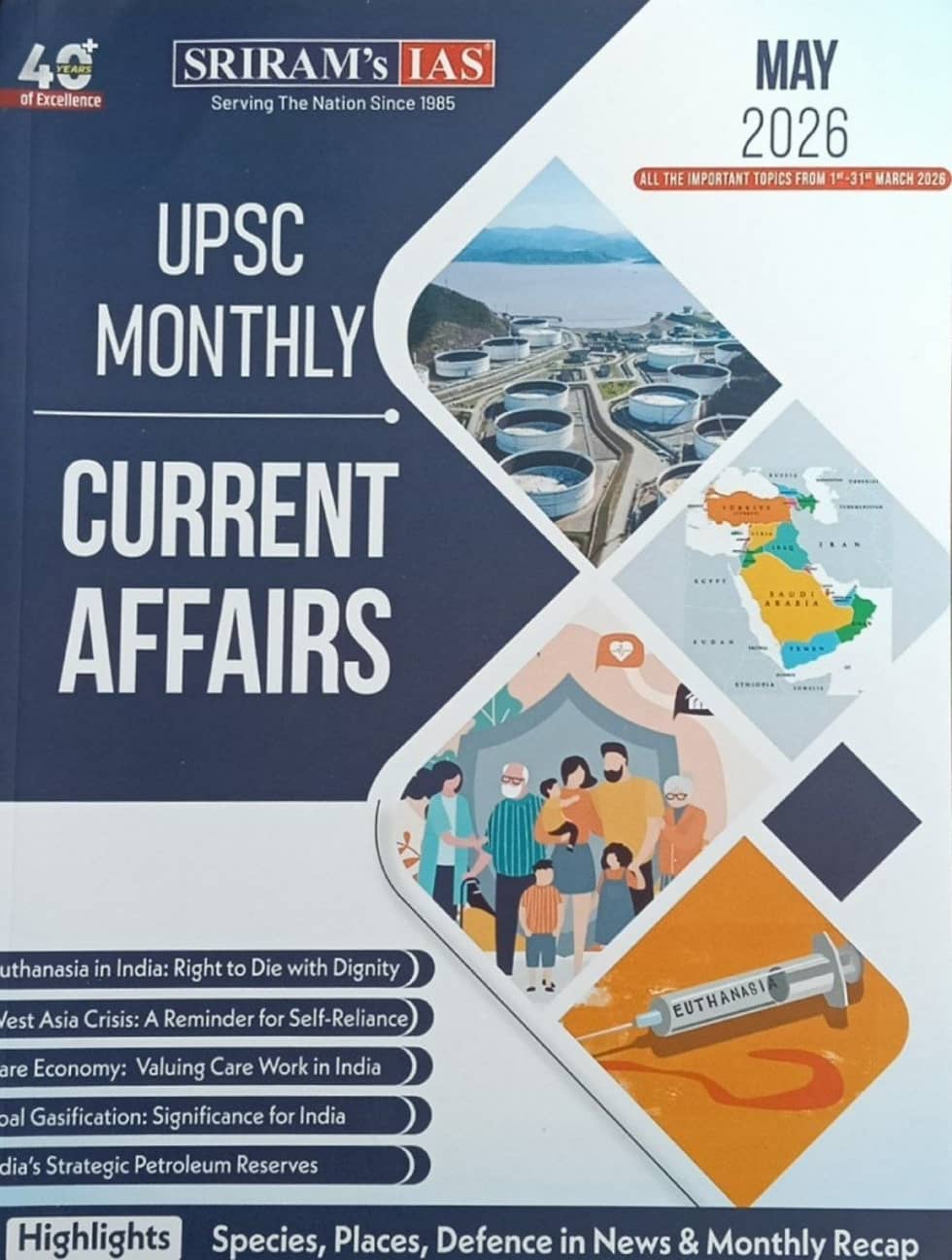 SRIRAM IAS UPSC Monthly May 2026 Current Affairs[English Medium]