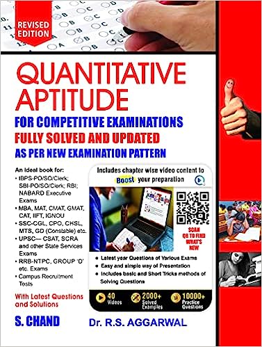 Quantitative Aptitude for Competitive Examinations - 2022 ED[English Medium]S Chand